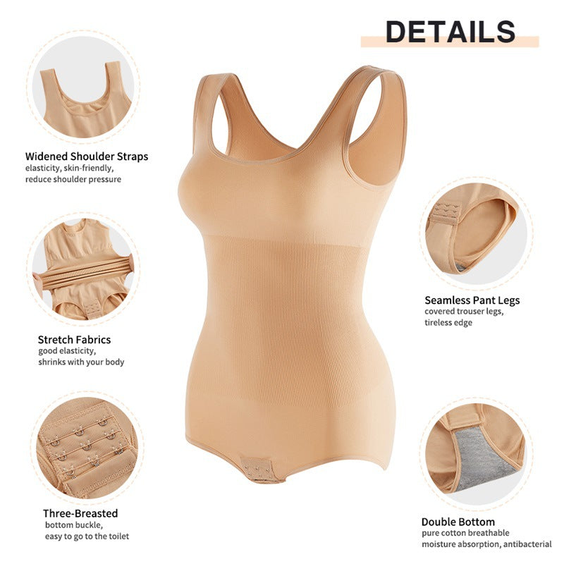 Seamless Shaping Bodysuit – Tummy Control &amp; Body Sculpting Shapewear