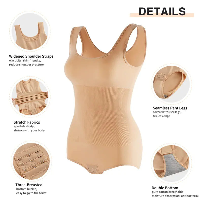 Seamless Shaping Bodysuit - colour options