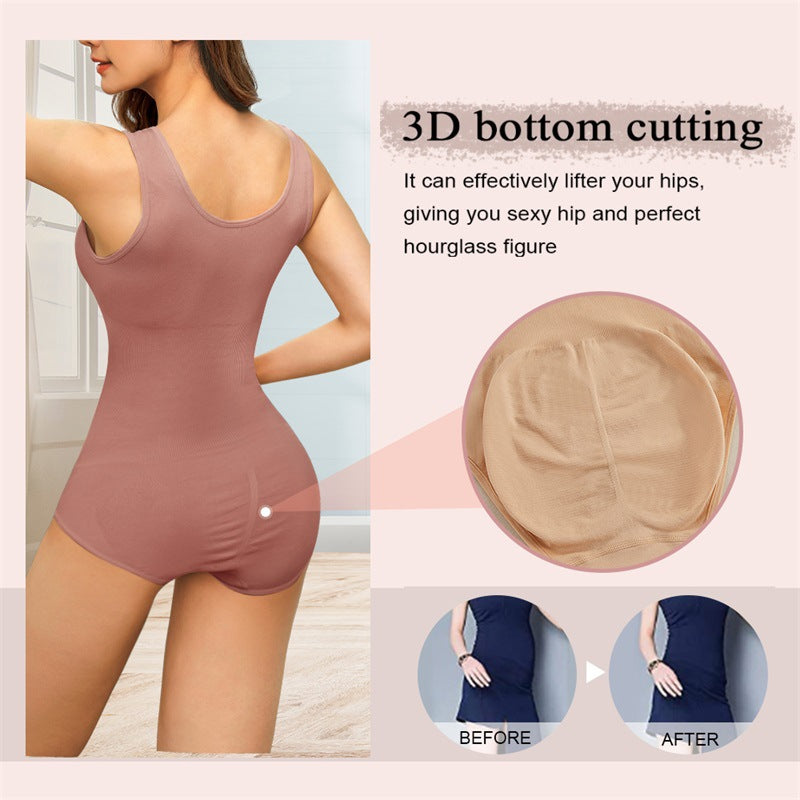 Seamless Shaping Bodysuit – Tummy Control &amp; Body Sculpting Shapewear