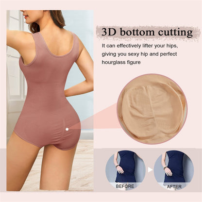 Seamless Shaping Bodysuit – Tummy Control &amp; Body Sculpting Shapewear